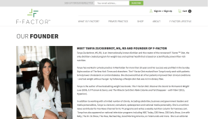F-Factor Founder Page