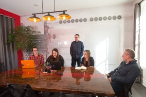 Inverse team in conference room
