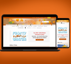 The Farmers Almanac Website