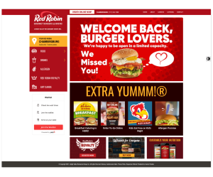 Red Robin Homepage