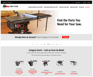 SawStop Homepage
