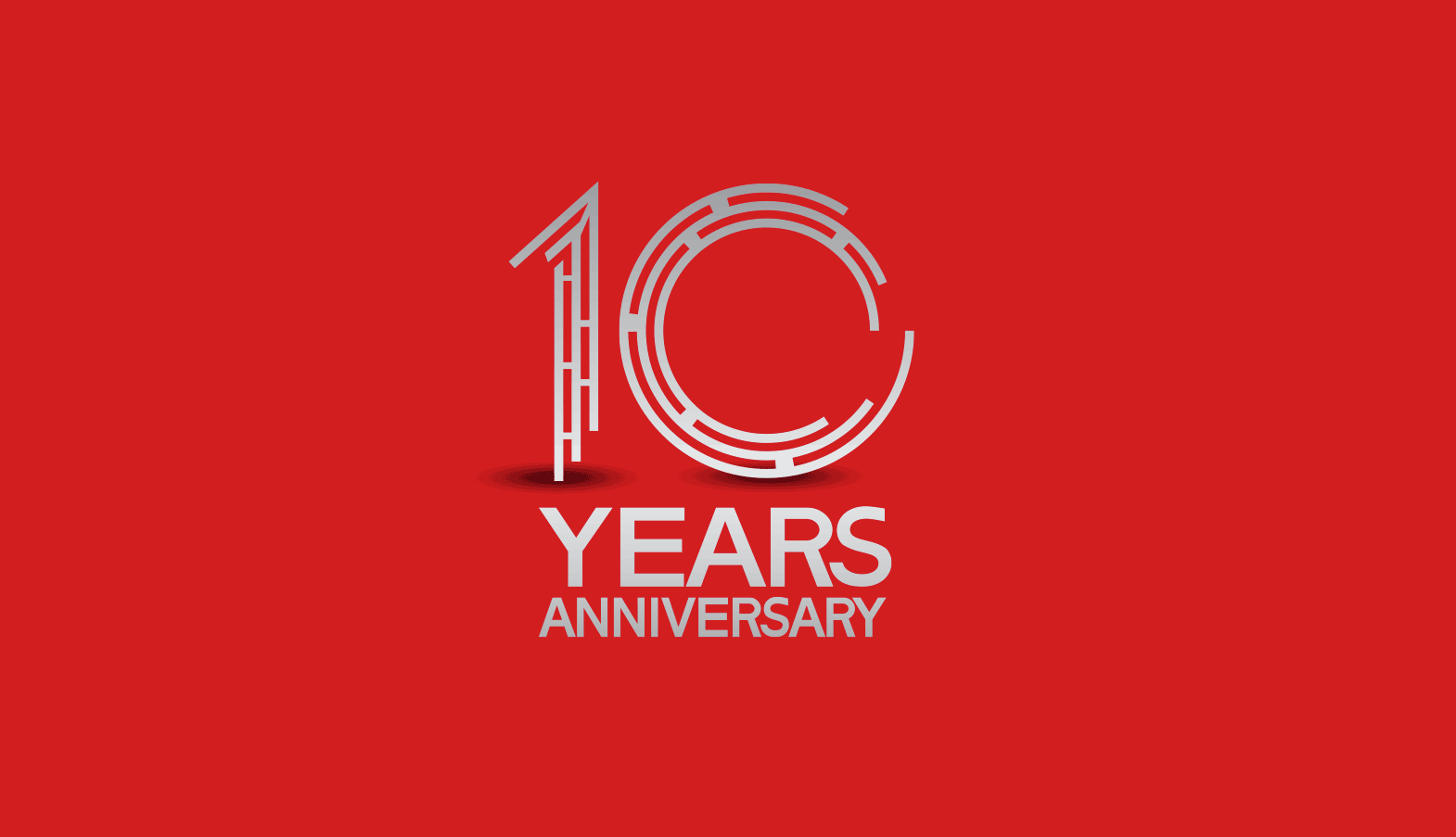 10 Years Anniversary Logo