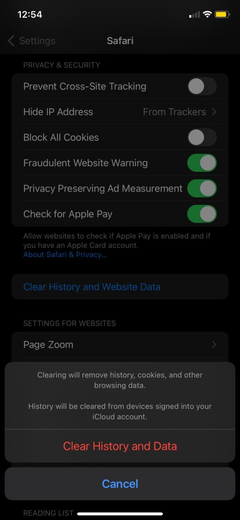 cache instruction