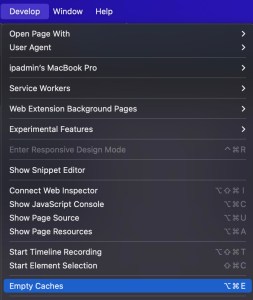 cache instructions