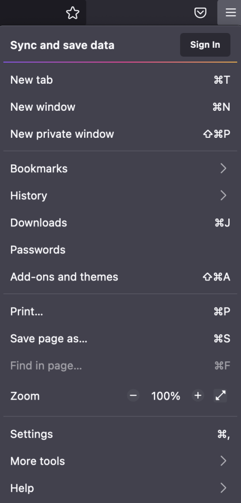 cache instructions